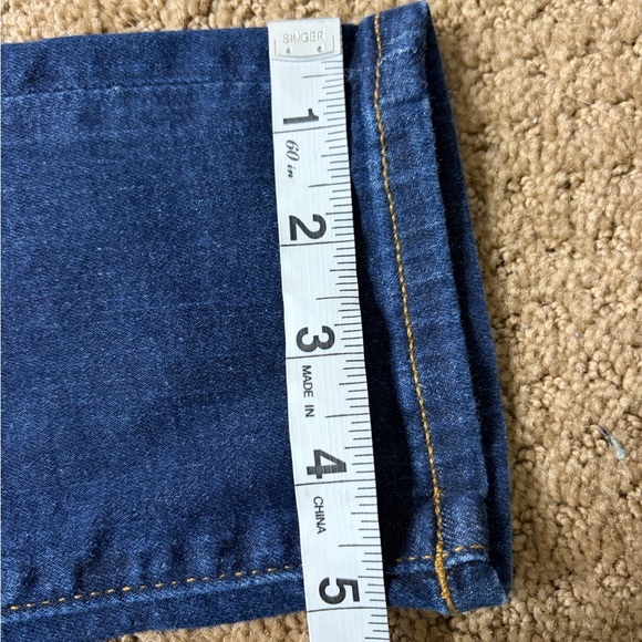 NWT LOFT Petite Mid Rise The Skinny Jeans in Vintage Dark Wash 27p - Picture 10 of 11